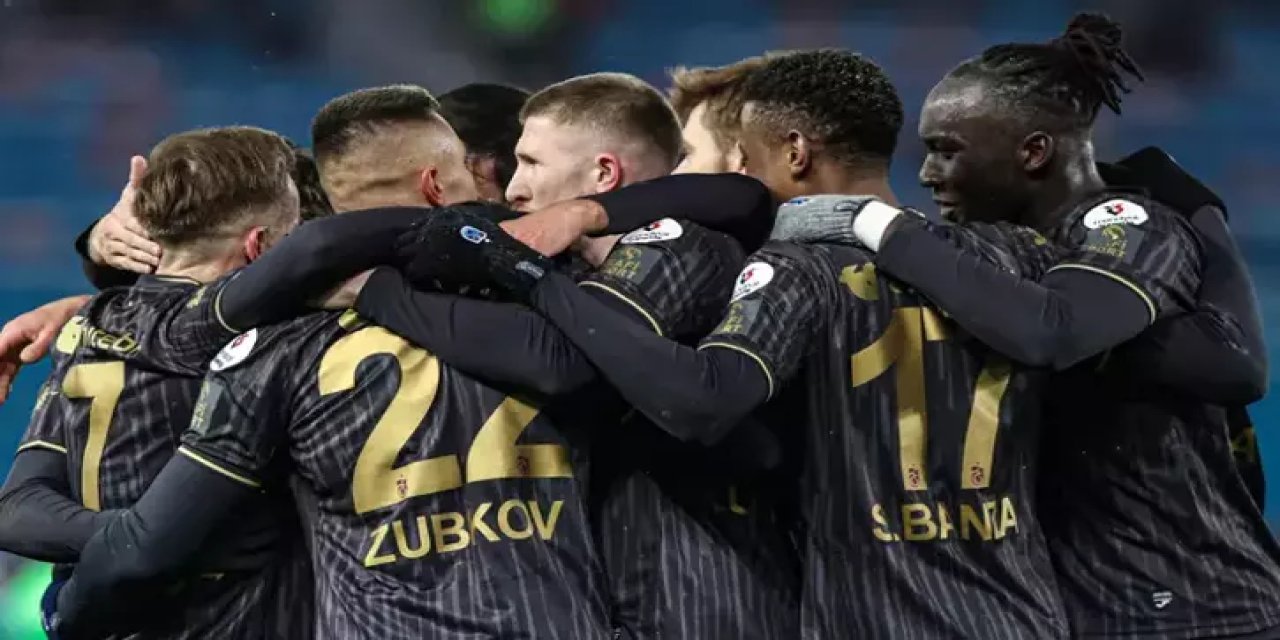 Trabzonspor, evinde kazandı