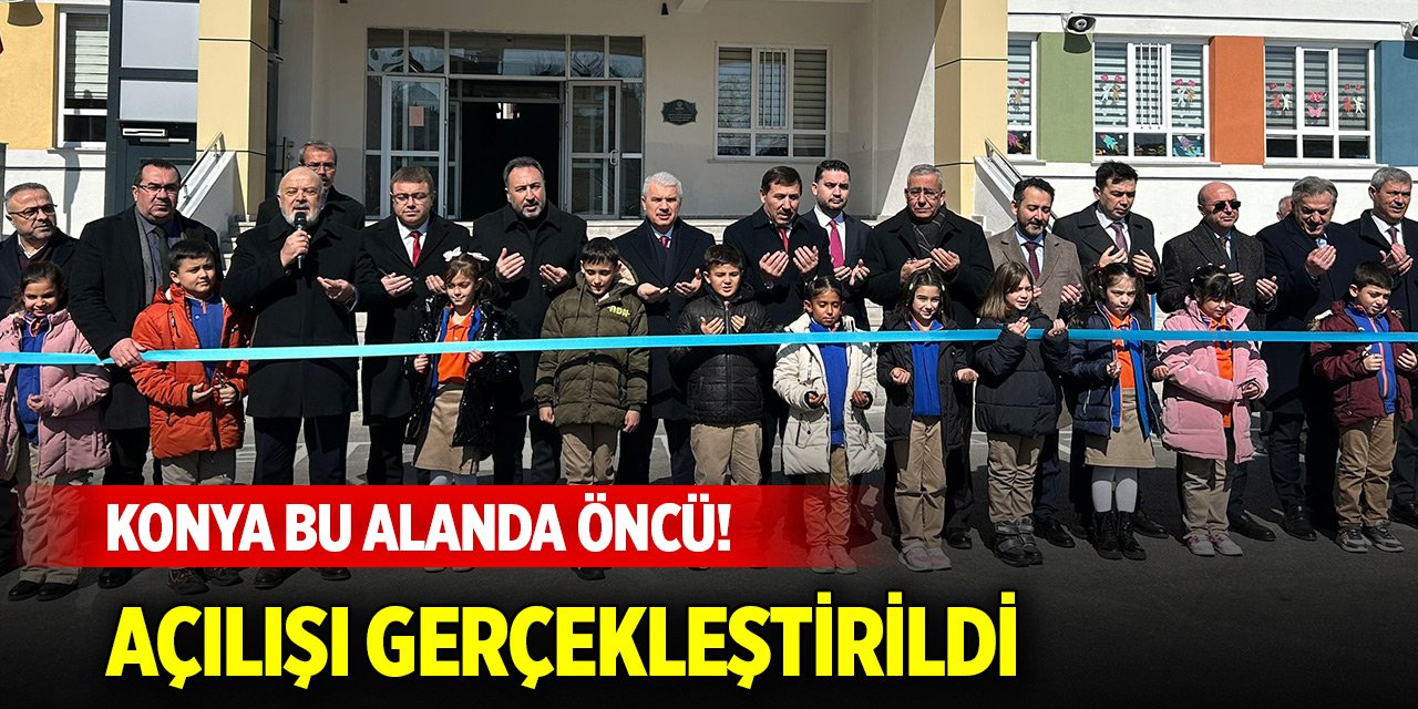 Konya bu alanda öncü! O mahallede açıldı