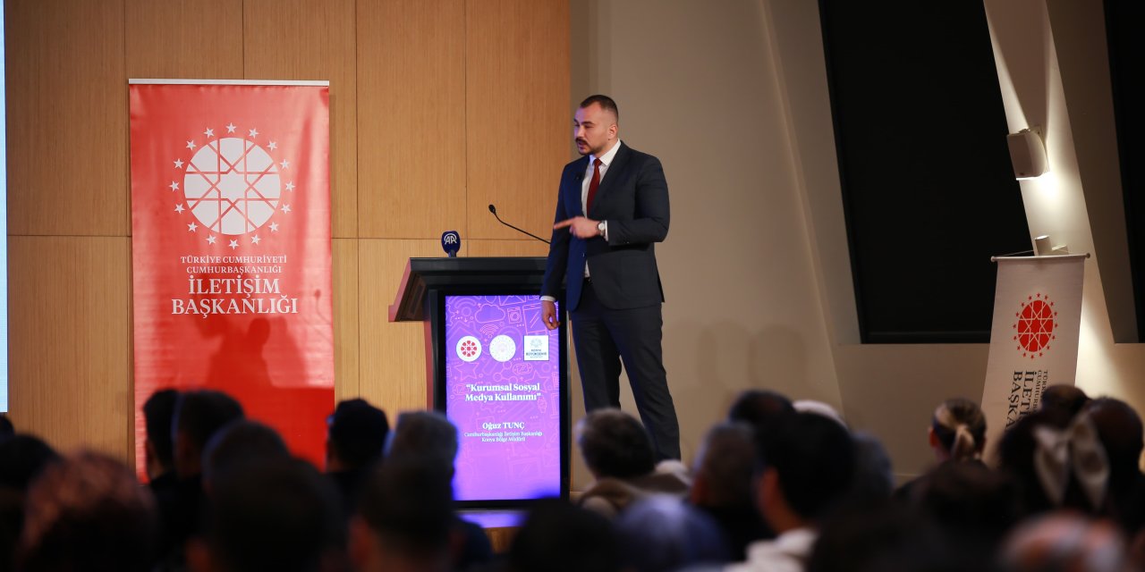 Konya’da kamu kurumlarına sosyal medya eğitimi verildi