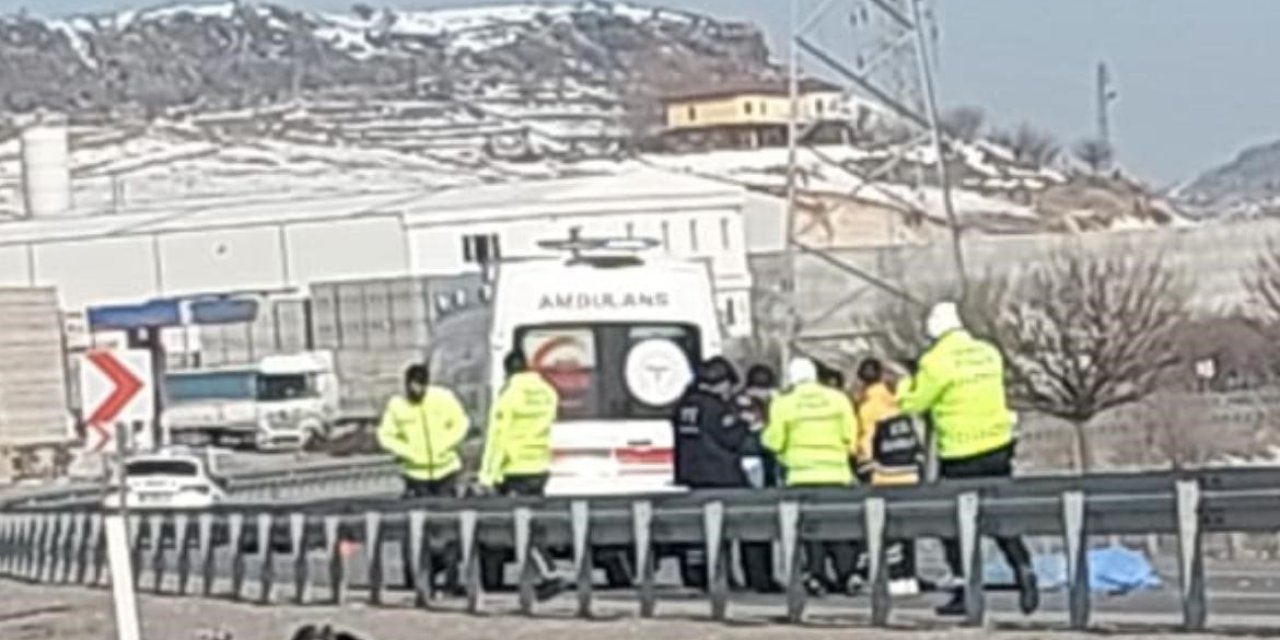 Motosiklet sürücüsü hayatını kaybetti