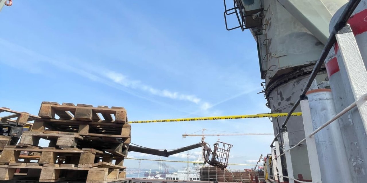 Vinç sepetinden düşen usta öldü