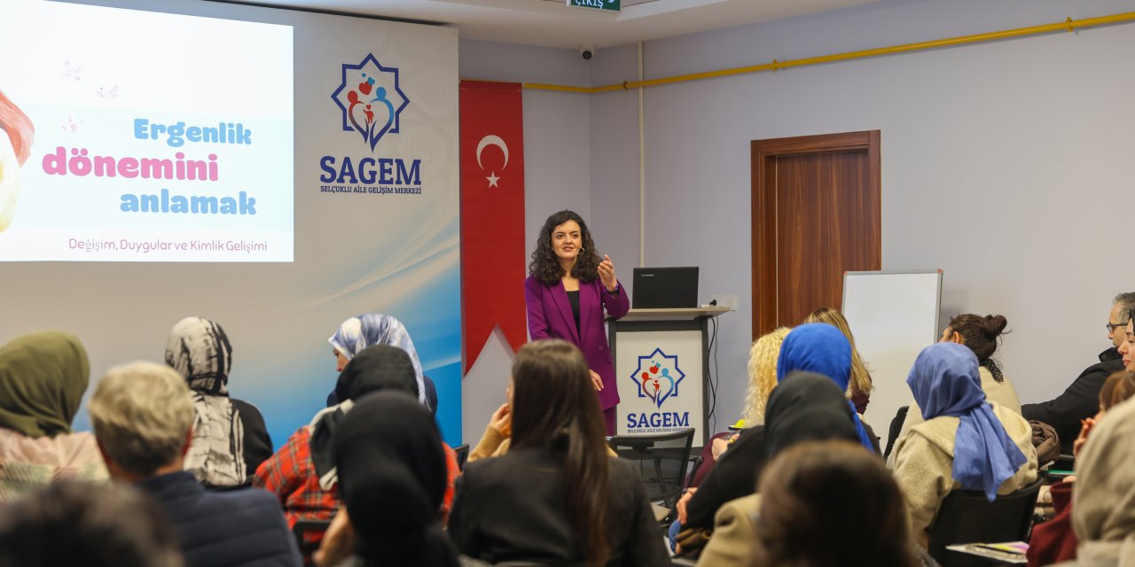 SAGEM’den ailelere “Ergenlik Dönemini Anlamak” semineri