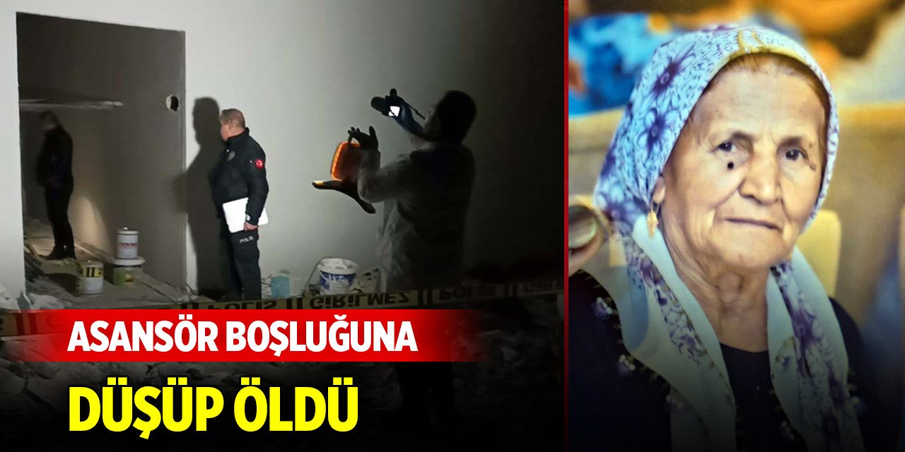 Apartmana eşya götürüyordu.... Asansör boşluğuna düşüp öldü