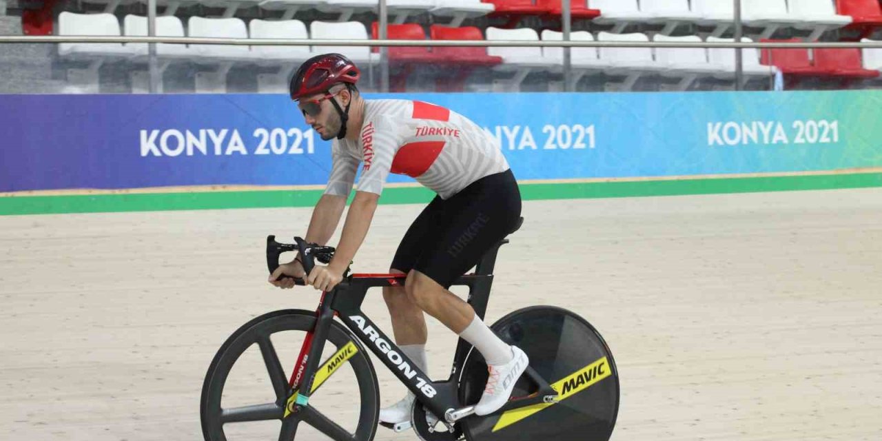 Konyalı milli bisikletçi kürsüyü hedefliyor