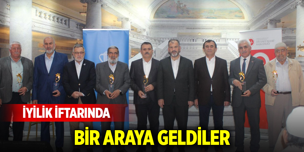İyilik iftarında bir araya geldiler