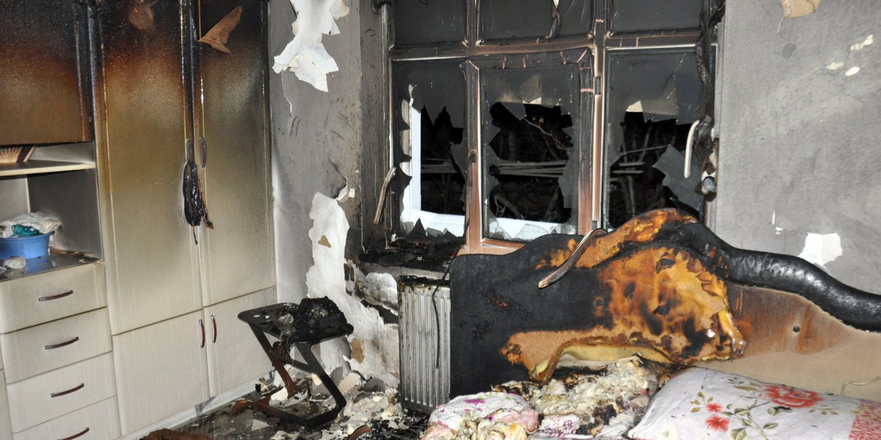 Karaman'da yine molotoflu saldırı; 3'üncü ev yakıldı