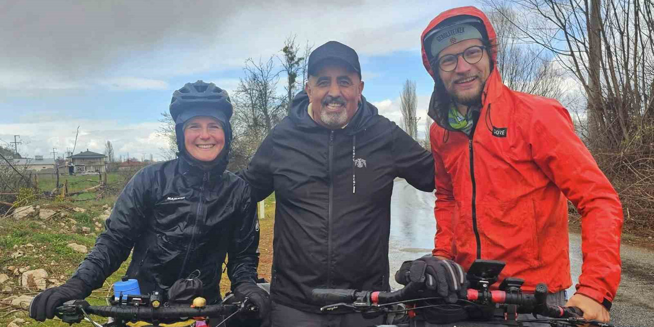 Fransa'dan Çin'e giderken Konya'da durdular