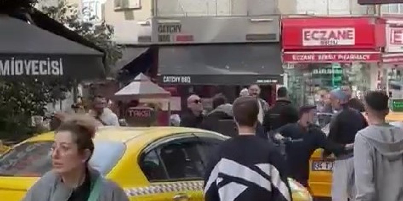 Taksiciye bıçaklı saldırı