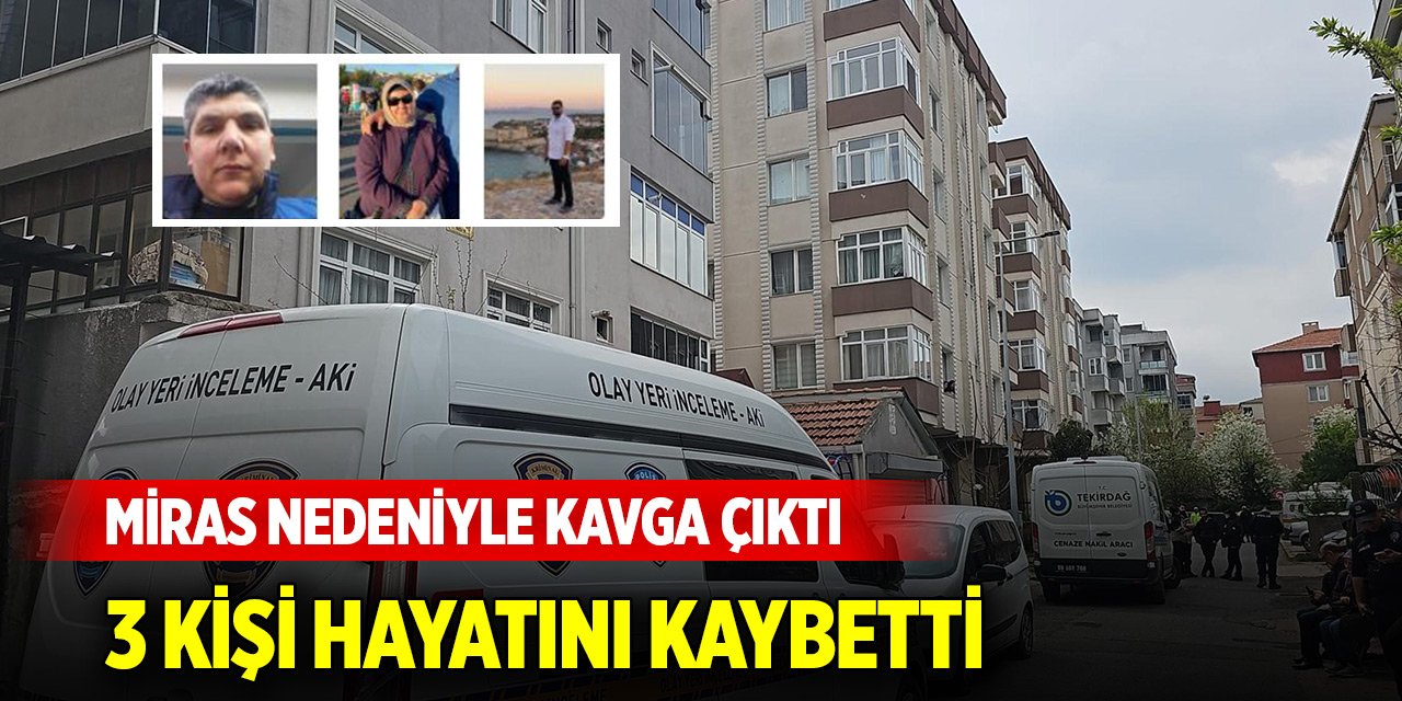 Miras nedeniyle kavga çıktı; 3 ölü