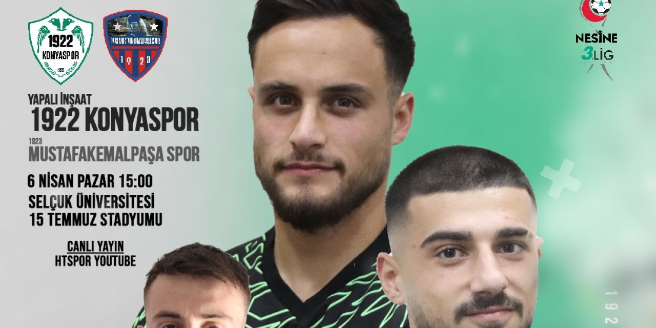 1922 Konyaspor'un hayati sınavı (Canlı izle)