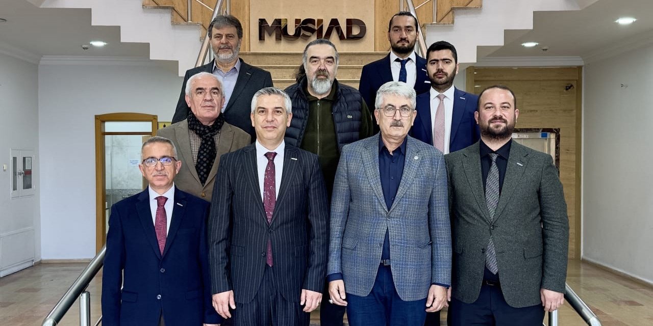 Konya Gazeteciler Cemiyeti’nden MÜSİAD ve Konya Emniyeti’ne ziyaret