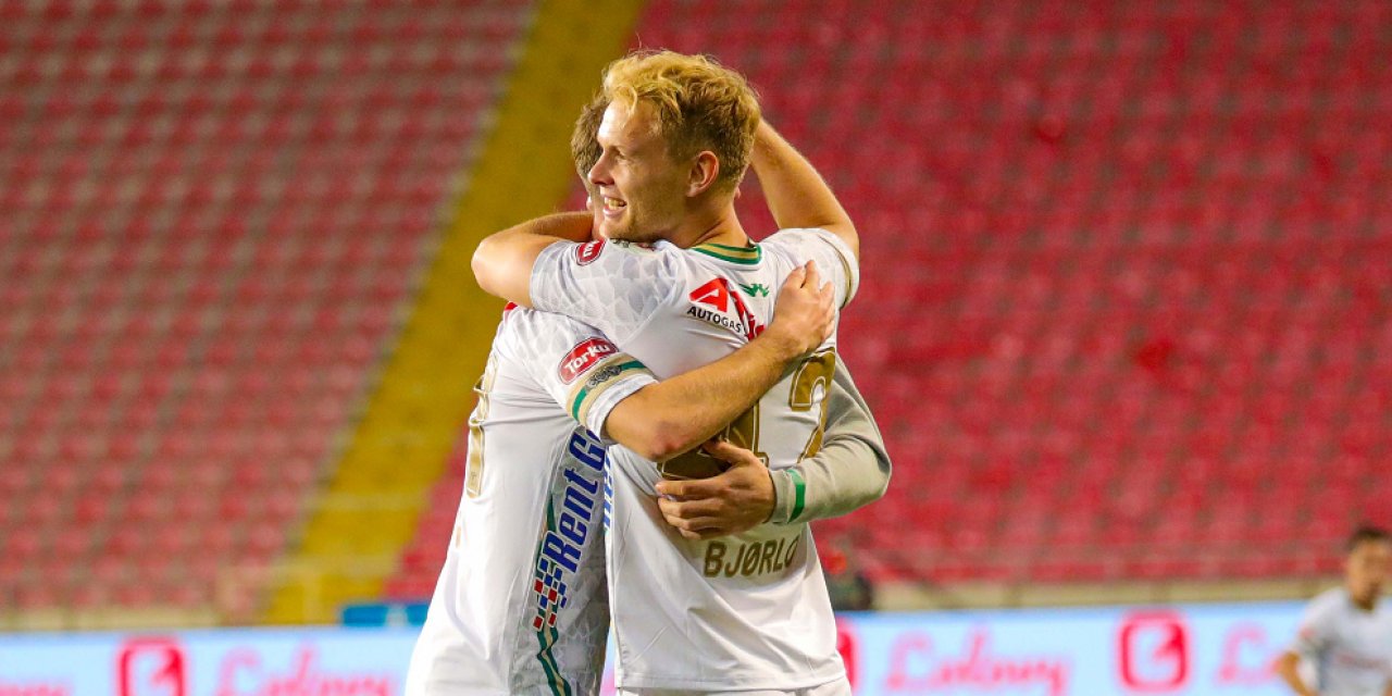 Konyaspor'da Bjorlo'dan ilk katkı geldi!