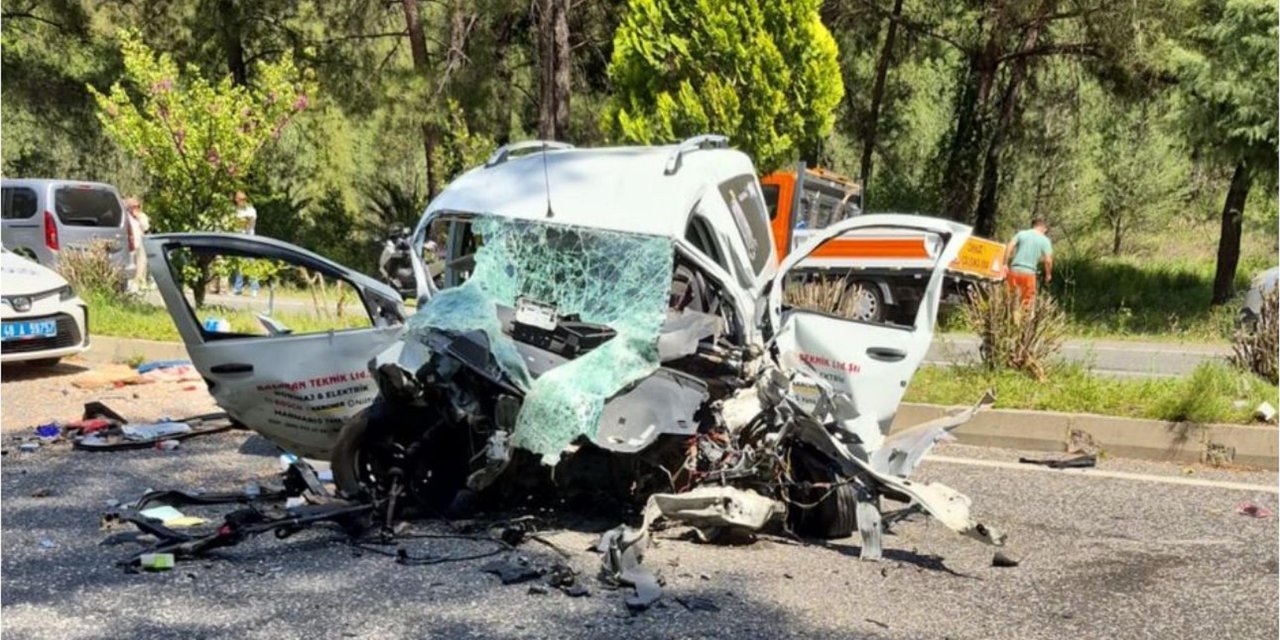 Zincirleme kaza! 1 ölü, 4 yaralı