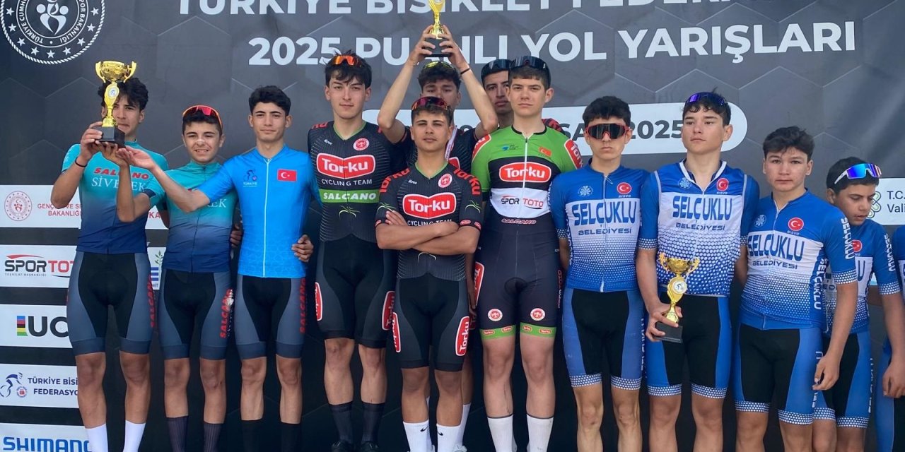 Konyalı sporcular kürsü kapattı