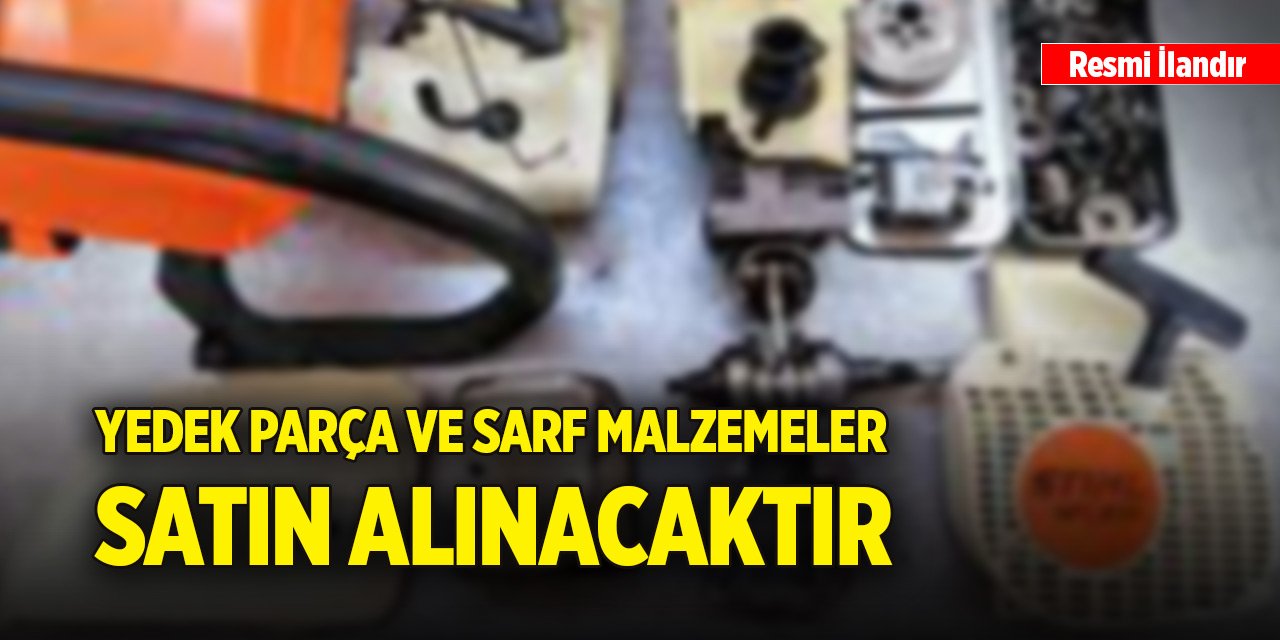247 kalem motorlu tırpan, motorlu testere vb. için yedek parça ve sarf malzeme alımı
