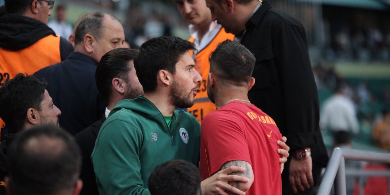 Abdülkerim Bardakçı, Konyaspor taraftarı ile tartıştı