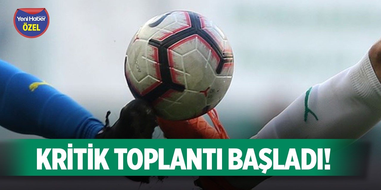 Konyaspor kritik toplantıya katıldı!