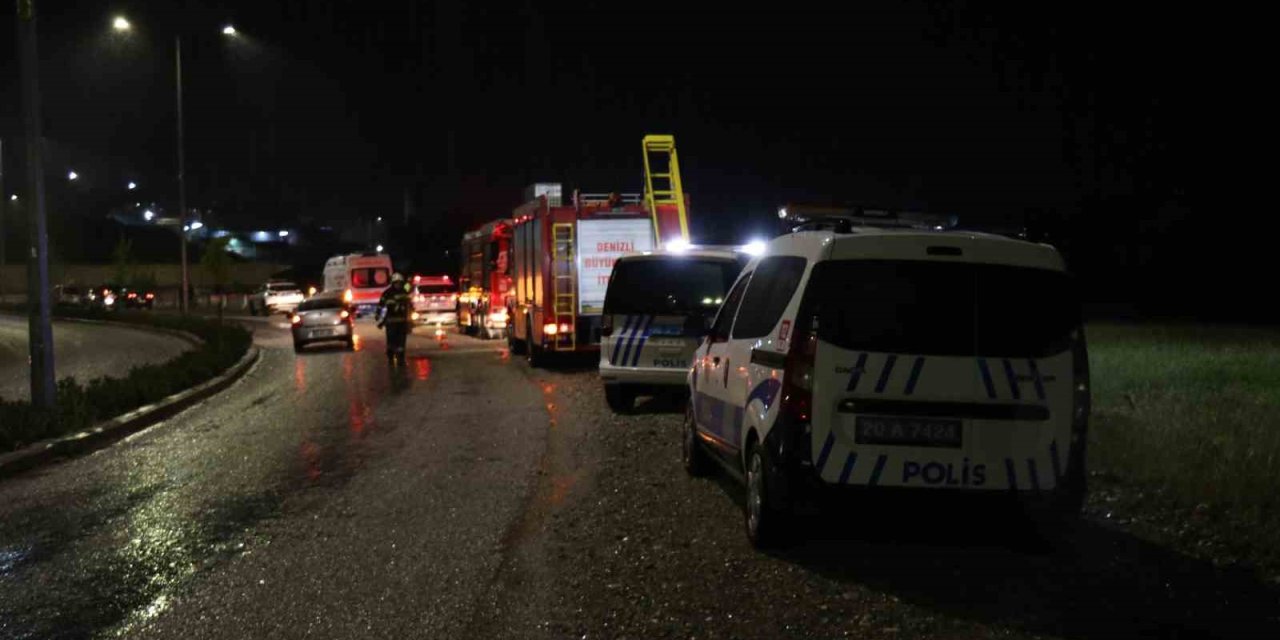 Babasından kaçırdığı araçla dereye uçtu