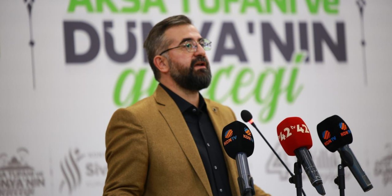 Mescid-i Aksa ve Gazze için Konya’da farkındalık programı