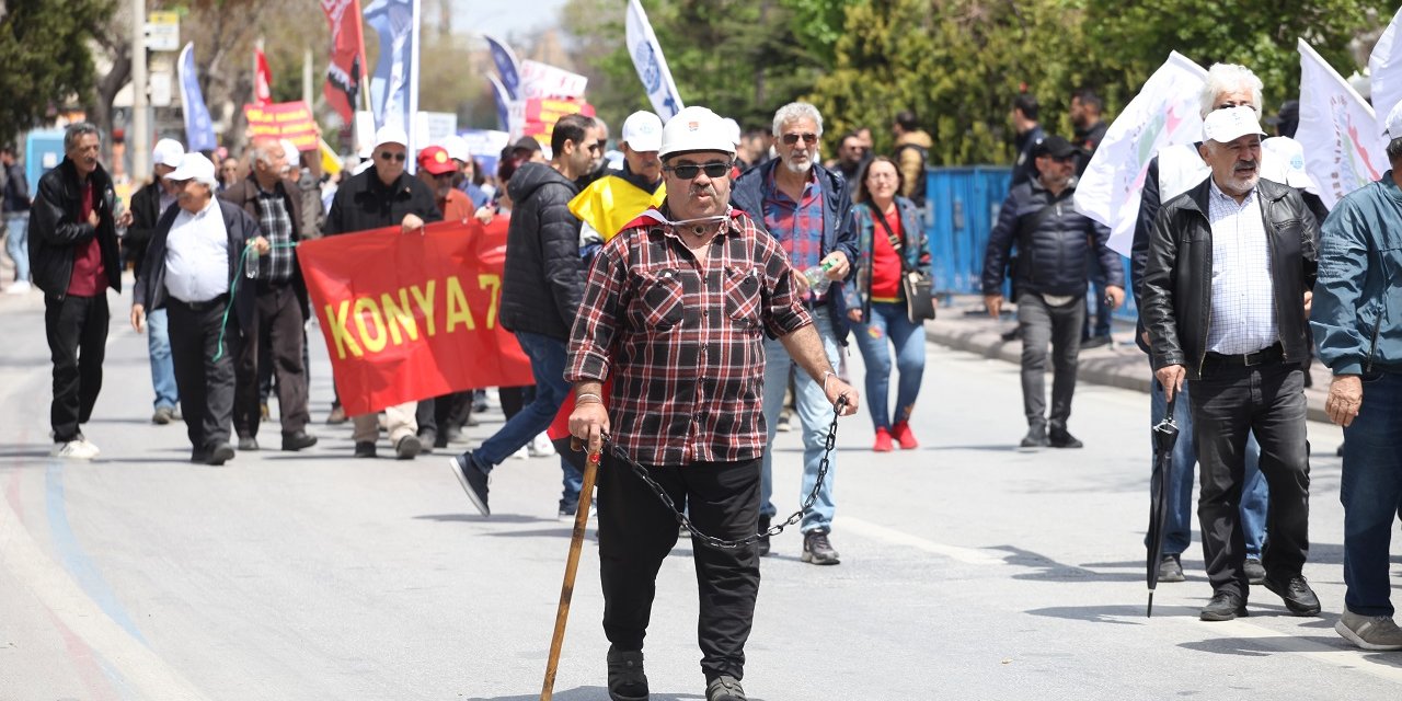 Konya'da 1 Mayıs kutlamaları