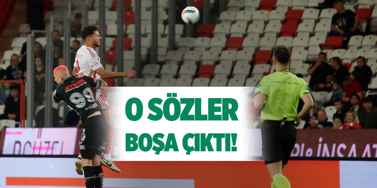 Hakem Konyaspor'un aleyhine karar verdi!