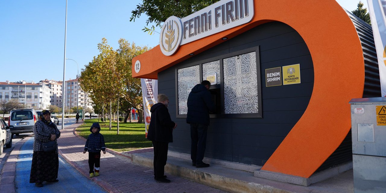 Konya'da ucuz ekmek satan Fenni Fırın'ın zam kararına tepki