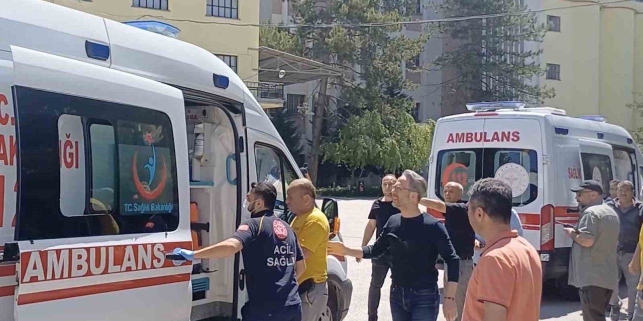 Un fabrikasında patlama! 7 yaralı