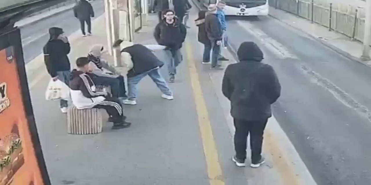 Cinayette kan donduran görüntü