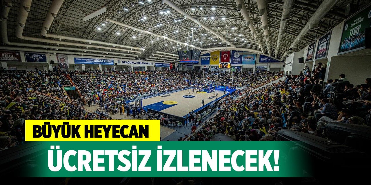 Konya BBSK taraftarı önünde rövanşa çıkacak!