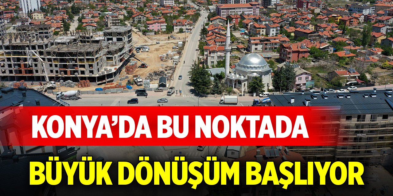 Meram&#039;ın önemli bağlantı noktası yeni kimliğine kavuşuyor