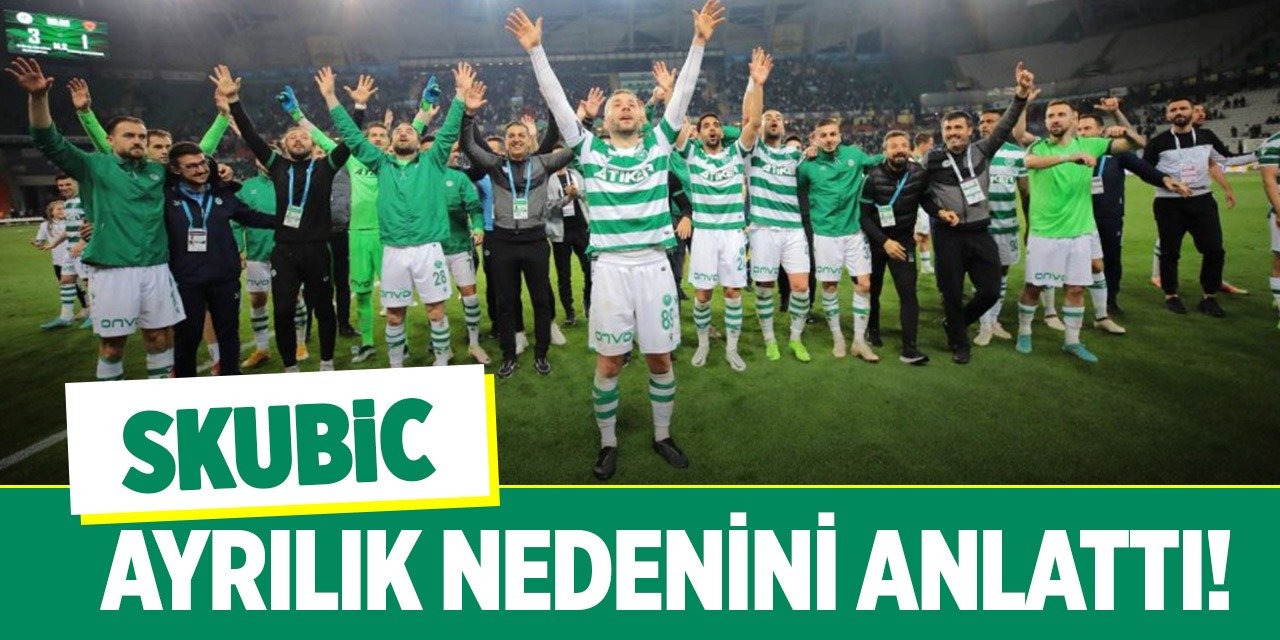 Skubic, Konyaspor günlerini unutamadı!