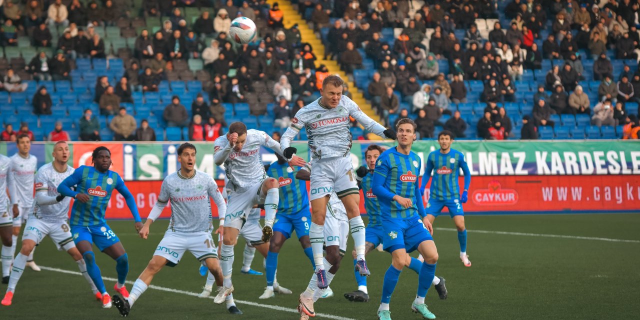 Tarihe geçen Konyaspor-Rizespor maçları!