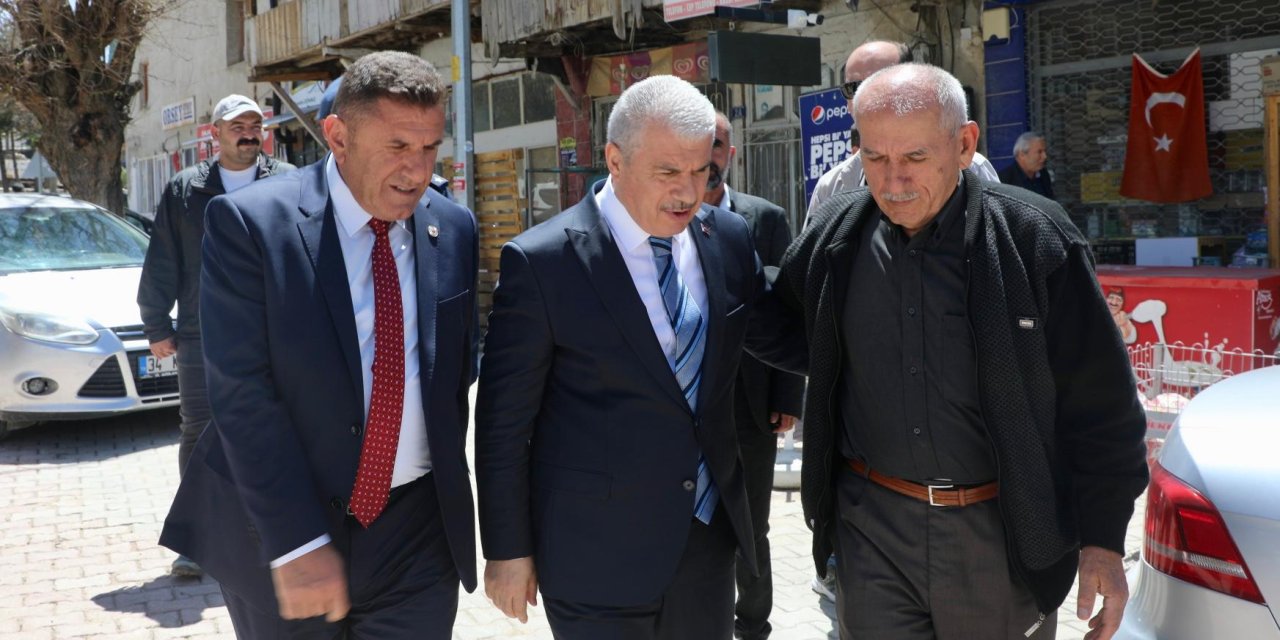 Konya Valisi Akın'ın ilçe ziyaretçleri sürüyor