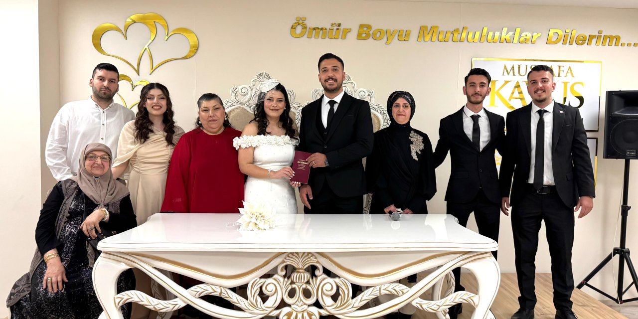 Özgür ile Merve’nin mutlu günü