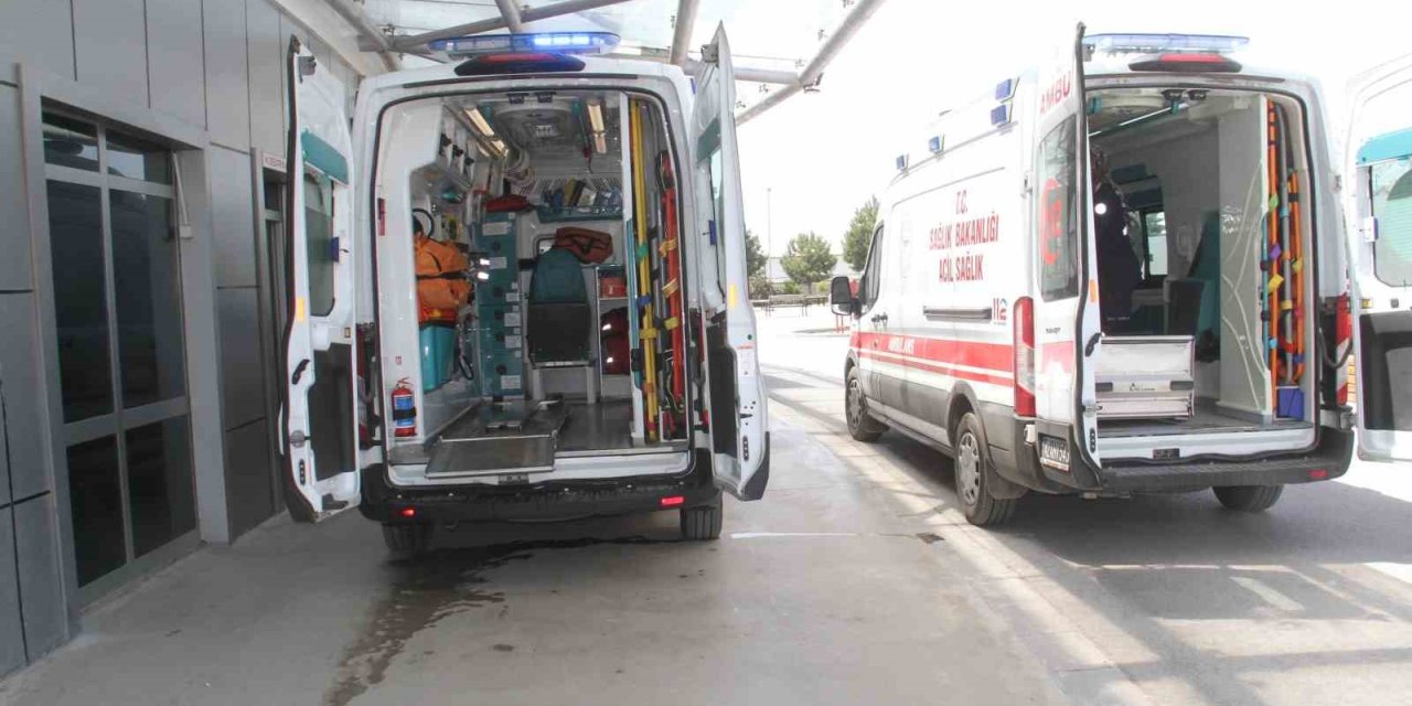 Konya&#039;nın ilçesinde 2 ayrı kaza!