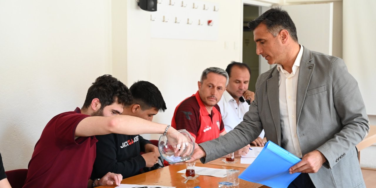 Konya’daki belediye turnuva düzenliyor… Kuralar çekildi