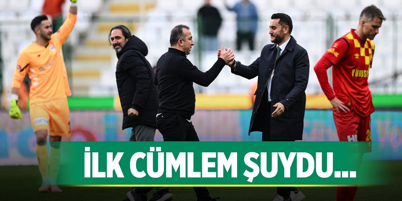 Konyaspor'da Recep Uçar o eleştirileri yanıtladı!