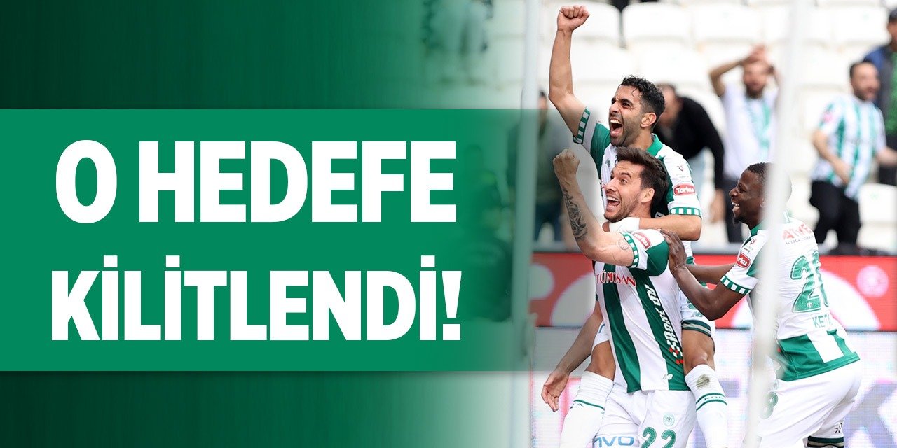 Konyaspor'un 1 hedefi kaldı!
