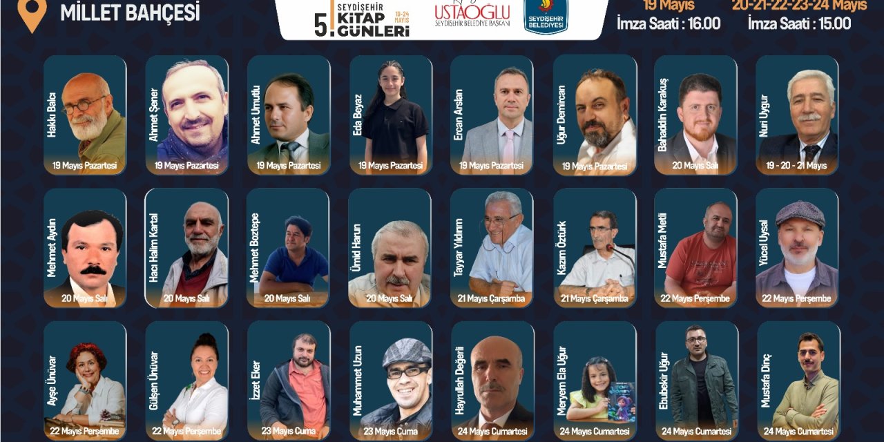 Yazar baba ve kızı, okurlarıyla buluşuyor