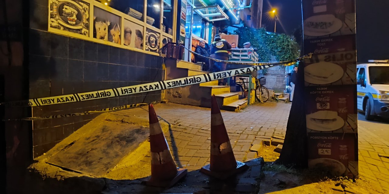 Berber dükkanında yapılan silahlı saldırıda çırak öldü