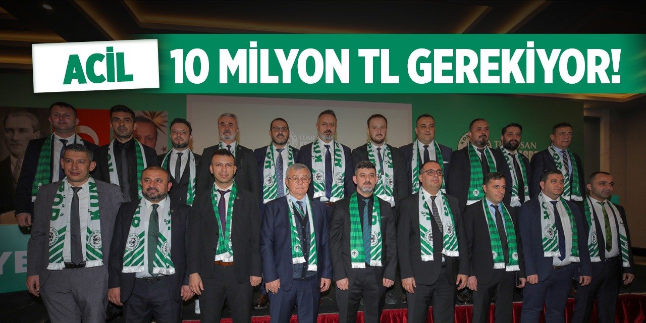 Konyaspor'a acil gerekli olan para!