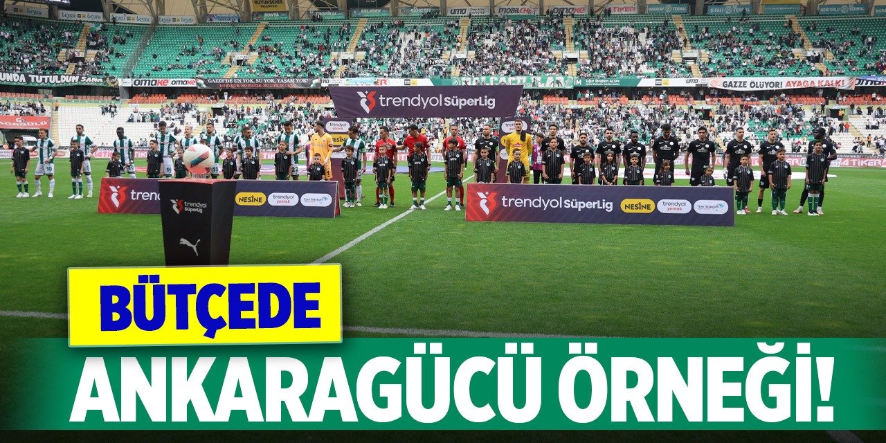 Konyaspor ile bütçesiyle ilgili çarpıcı sözler