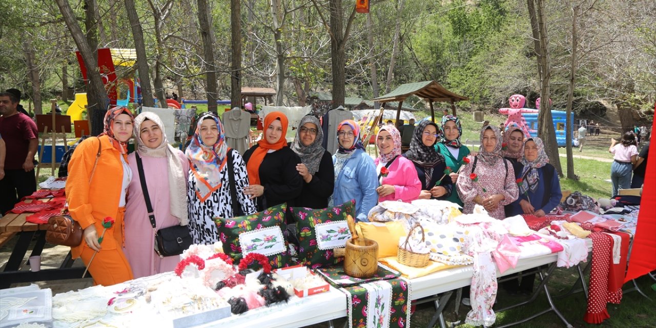 Konya'nın ilçesinde "Çiftçi Kadınlar Yarışması" yapıldı