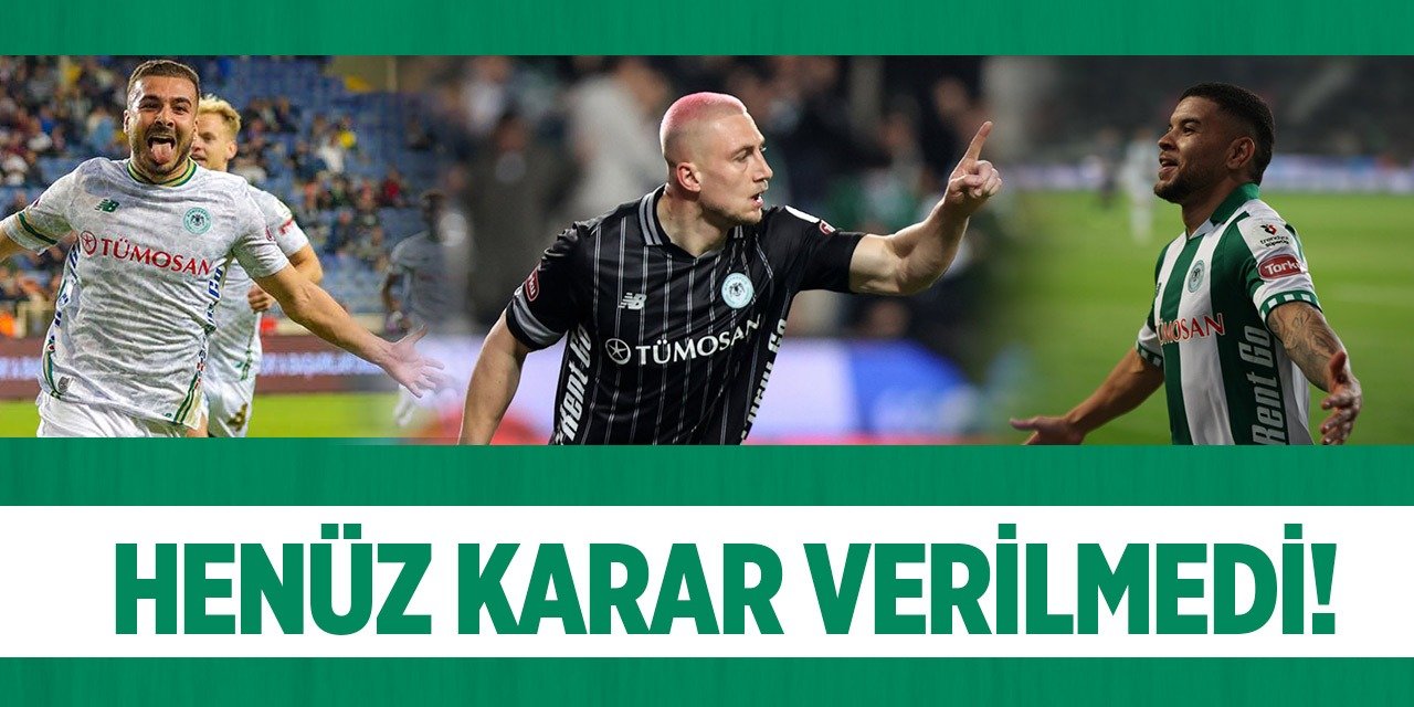 Konyaspor'da cezalı futbolcuların durumu konuşulacak