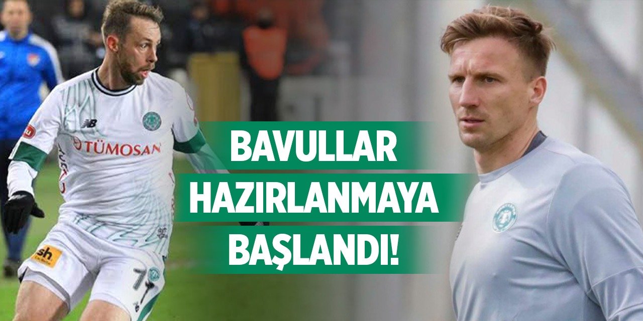 Konyaspor'da gidecek isimler netleşiyor!
