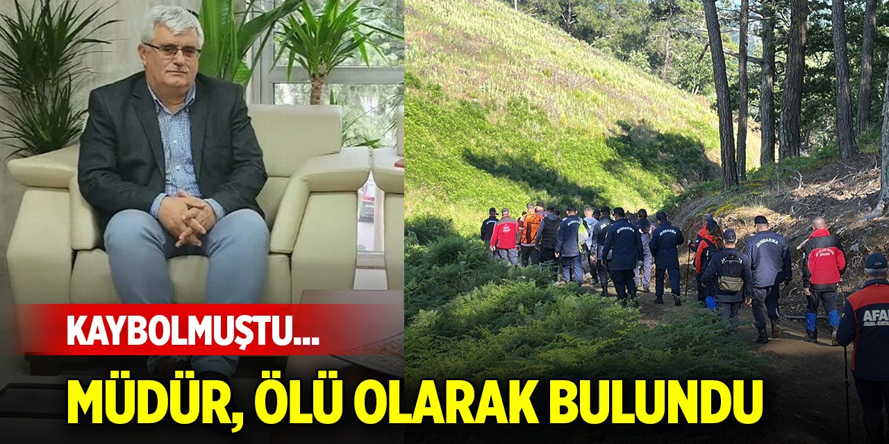 Kaybolmuştu... Ölü bulunan müdür için tören düzenlendi