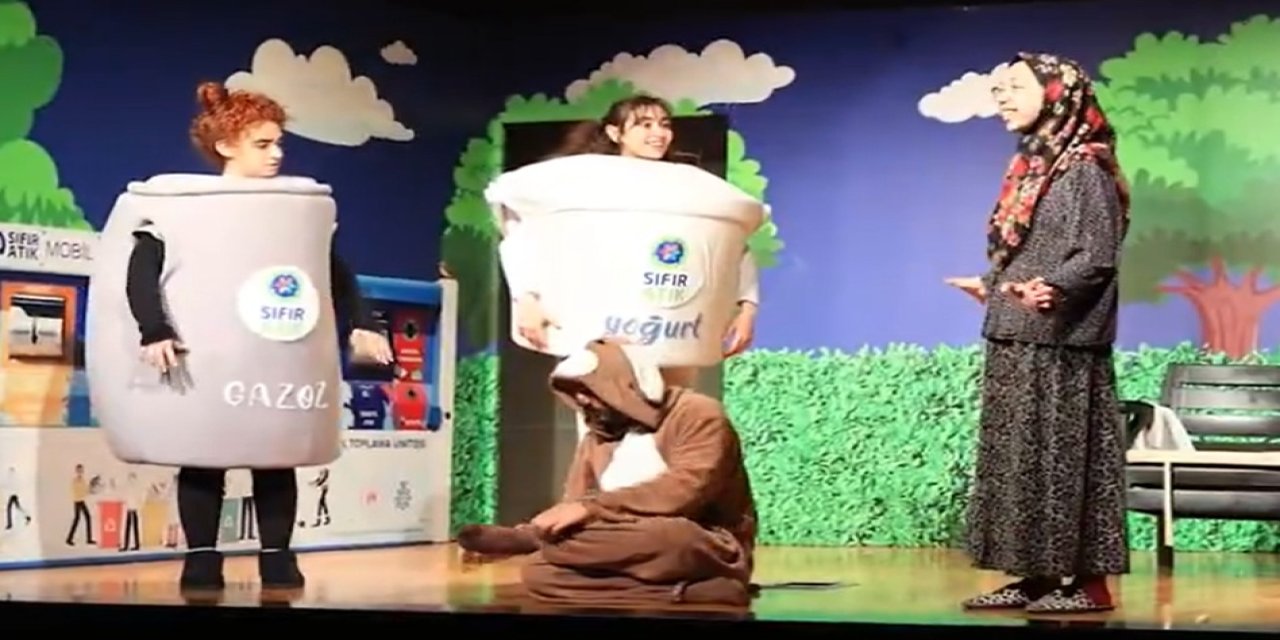 Çevre bilinci sahnede hayat buldu!