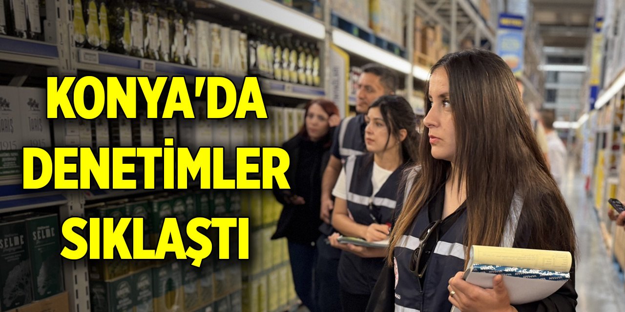 Konya'da Kurban Bayramı öncesi denetimler sıklaştı