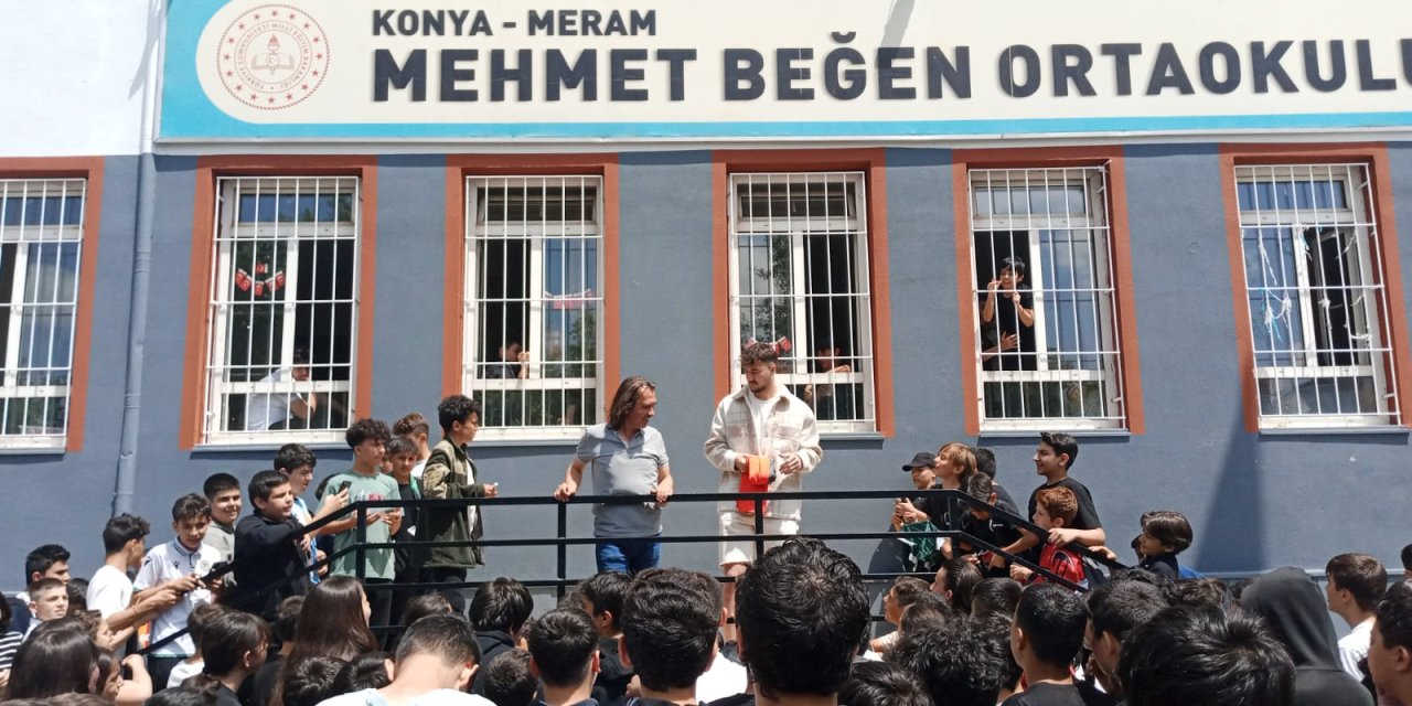 Konyasporlu Deniz'in mutlu günü!