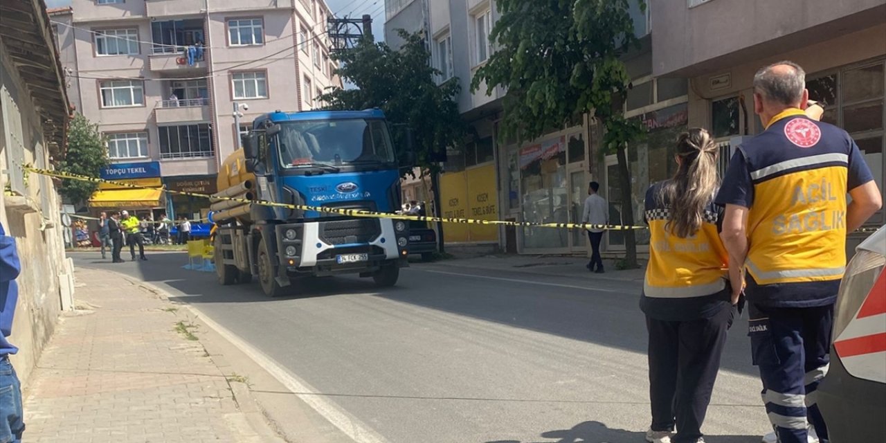 Vidanjörün çarptığı kadın öldü... Kaza anı kamerada